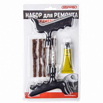 Набор для ремонта бескамерных шин SKYWAY 8 предметов большой усиленный